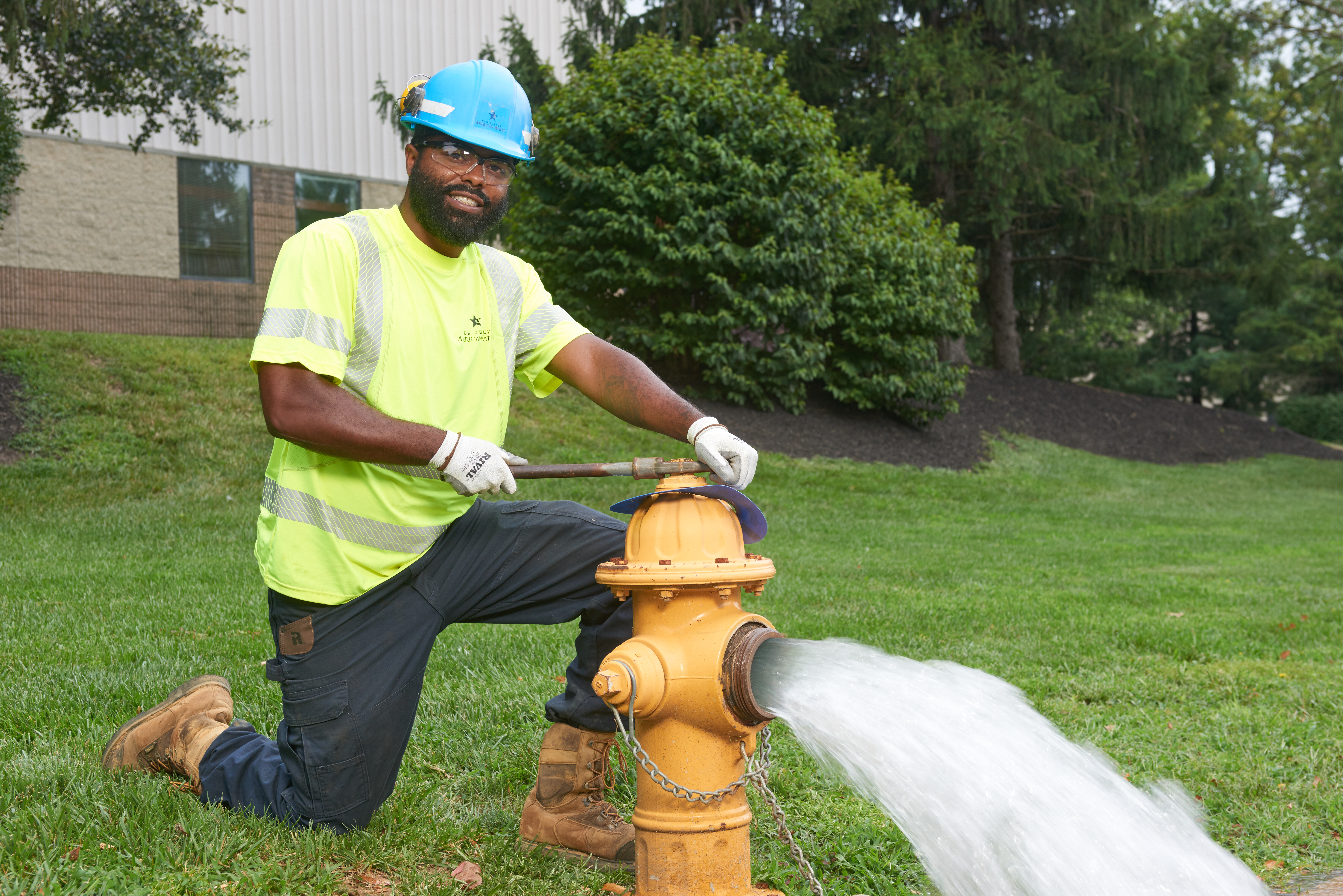 New Jersey American Water Flushing